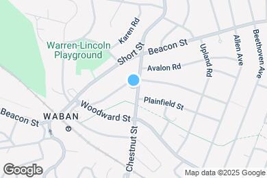Map image of the property - 653 Chestnut St