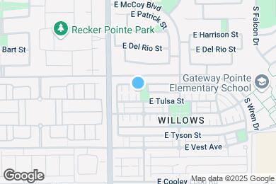 Map image of the property - 4069 E Milky Way