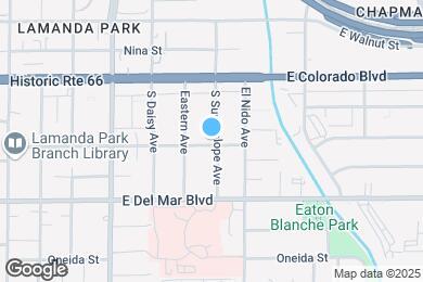 Map image of the property - 111 S Sunnyslope Ave