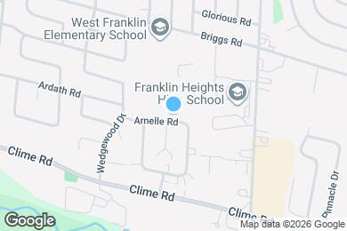 Map image of the property - 3654 Arnelle Rd