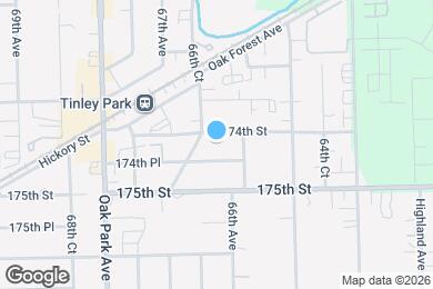 Map image of the property - 6633 174th St