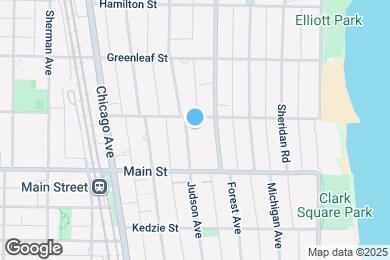 Map image of the property - 935 Judson Ave