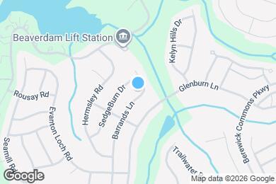 Map image of the property - 10004 Barrands Ln
