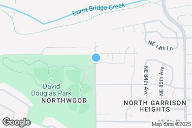Map image of the property - 1311 N Garrison Rd