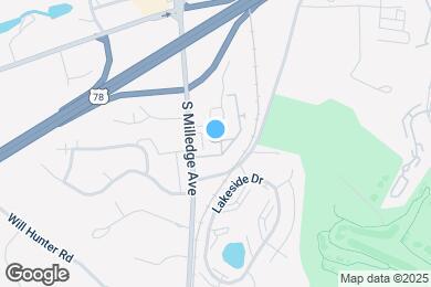 Map image of the property - 2165 S Milledge Ave