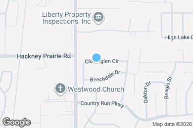 Map image of the property - 8129 Cloverglen Cir