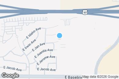Map image of the property - 10464 E Jan Cir