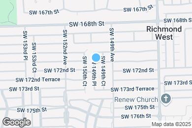 Map image of the property - 17123 SW 149th Pl