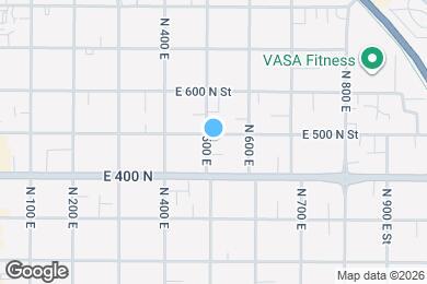 Map image of the property - 496 N 500 E
