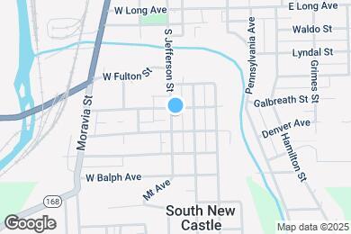 Map image of the property - 1605 S Jefferson St