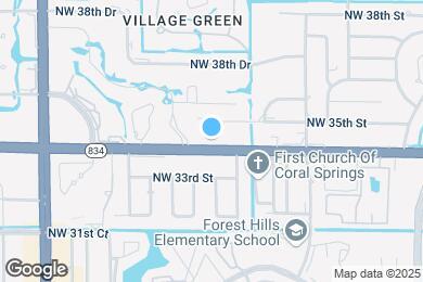 Map image of the property - 8801 W Sample Rd