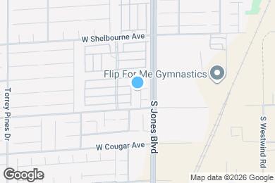 Map image of the property - 8455 S Kettledrum St