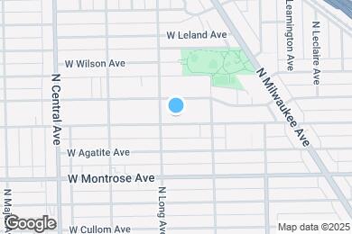 Map image of the property - 5342 W Sunnyside Ave