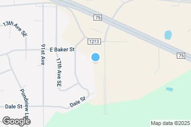 Map image of the property - The Oaks on 20th
