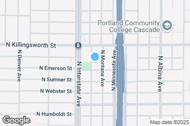 Map image of the property - 5324 N Maryland Ave