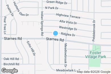 Map image of the property - 6437 Starnes Rd