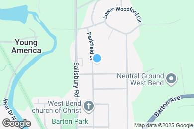 Map image of the property - 2423 Parkfield Drive
