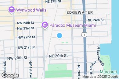 Map image of the property - 104 NE 22nd St