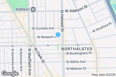 Map image of the property - 815 W Newport Ave