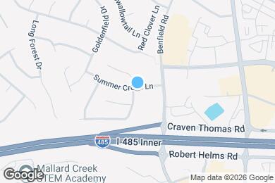 Map image of the property - 5920 Shining Oak Ln