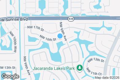 Map image of the property - 9460 NW 16th St