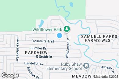 Map image of the property - 901 Yosemite Trl