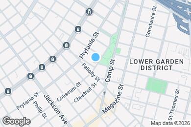 Map image of the property - 1765 Coliseum St