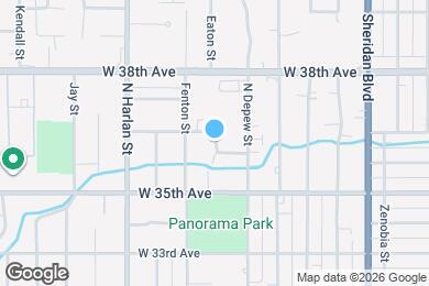 Map image of the property - 3677 Eaton St