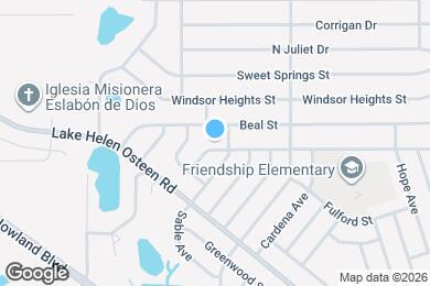 Map image of the property - 2652 Kimberly Dr