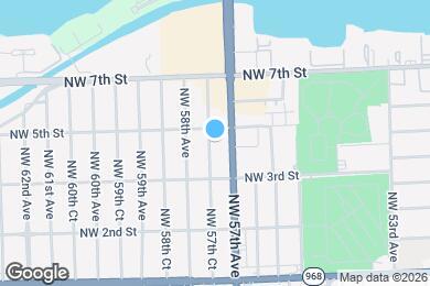 Map image of the property - 421 NW 57th Ct