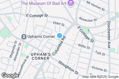 Map image of the property - 648 Columbia Rd