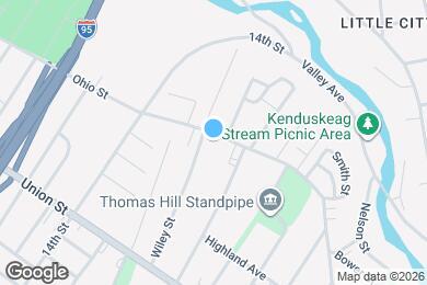 Map image of the property - 348 Ohio St