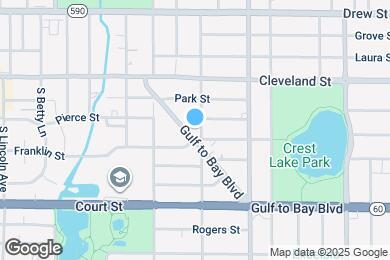 Map image of the property - 1450 Gulf to Bay Blvd