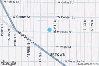 Map image of the property - 2578 N 52nd St