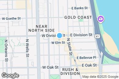 Map image of the property - 1169 N Dearborn St