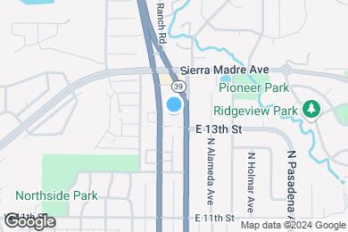 Map image of the property - Palm View Apartments