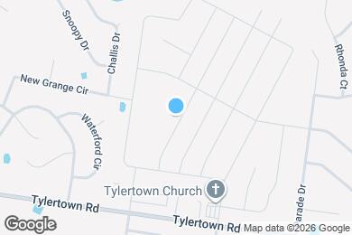 Map image of the property - 1544 Kestrel Dr