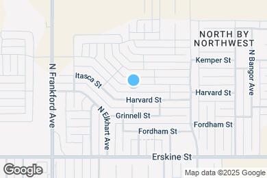Map image of the property - 5541 Itasca St