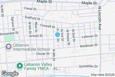 Map image of the property - 323 Lehman St