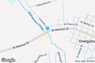 Map image of the property - 705 W Market St