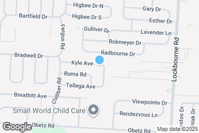 Map image of the property - 977 Kyle Ave