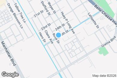 Map image of the property - 2505 Rose Dr