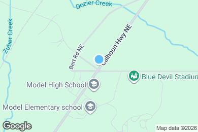 Map image of the property - 3305 Calhoun Rd NE