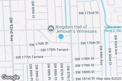 Map image of the property - 8765 SW 176th St