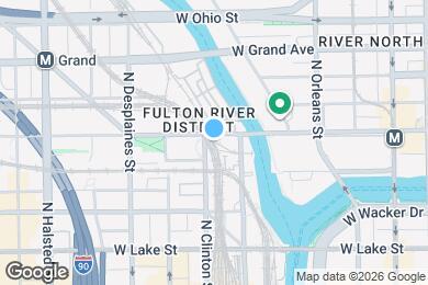 Map image of the property - 535 N Clinton St