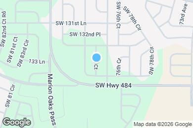 Map image of the property - 13401 SW 77th Ct