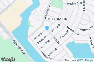 Map image of the property - 2705 Mill Ave