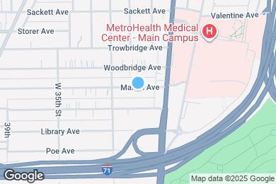 Map image of the property - 2813 Marvin Ave