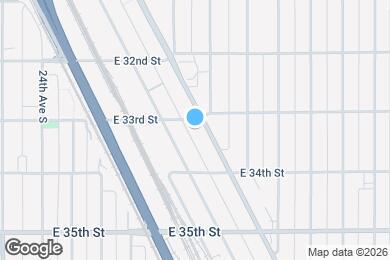 Map image of the property - 3300 Minnehaha Ave