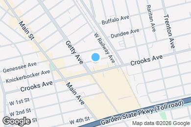 Map image of the property - 182-184 Knickerbocker Ave
